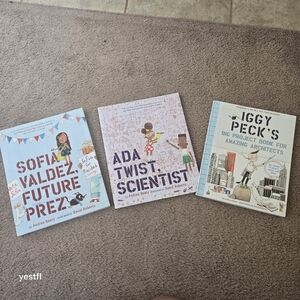 Stem Andrea Beaty book bundle engineer, scientist and activity book